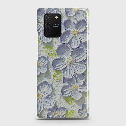 Samsung Galaxy S10 Lite Cover - Floral Series - Design 12 - Purple & Green - Matte Finish - Snap On Hard Case with LifeTime Colors Guarantee