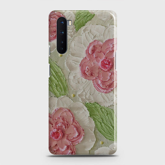 OnePlus Nord  Cover - Floral Series - Design 13 - Green - Matte Finish - Snap On Hard Case with LifeTime Colors Guarantee