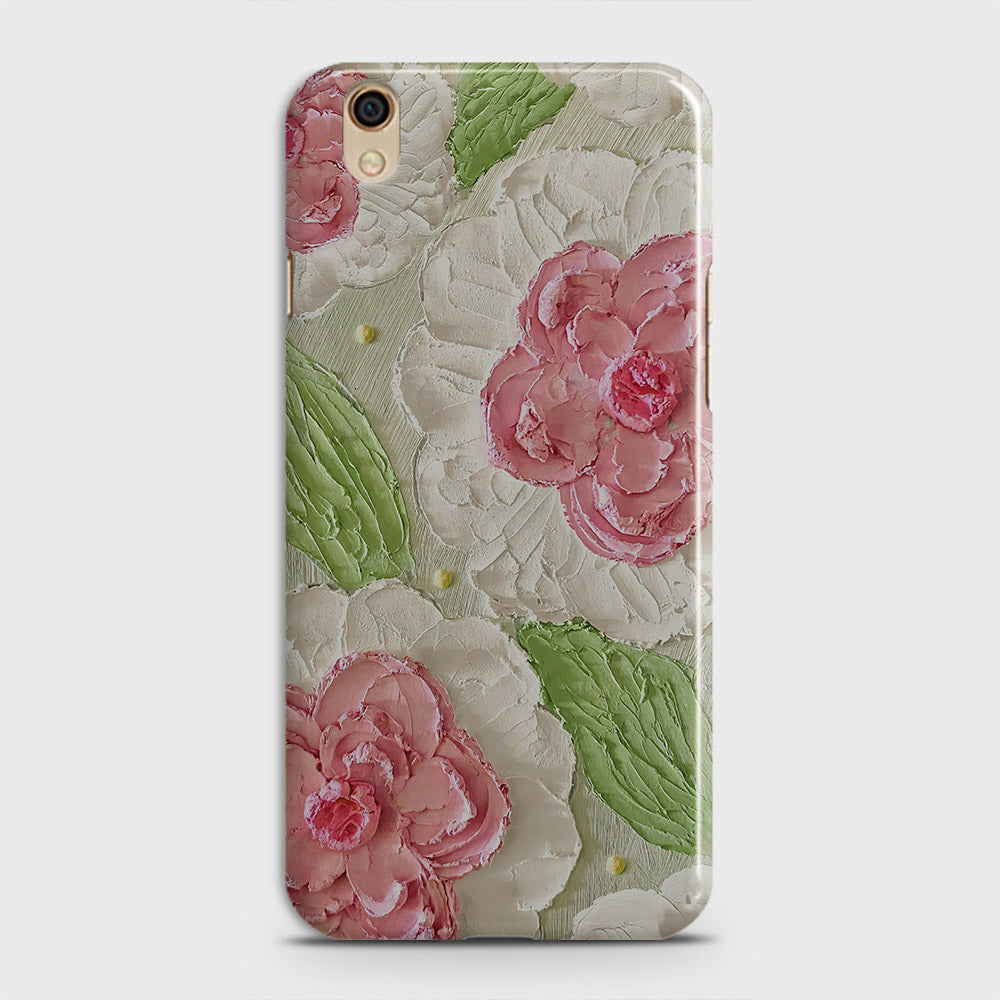 Oppo F1 Plus / R9 Cover - Floral Series - Design 13 - Green - Matte Finish - Snap On Hard Case with LifeTime Colors Guarantee