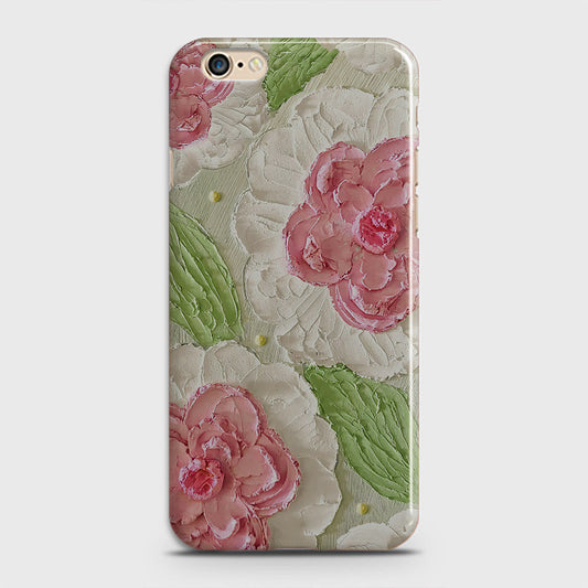 iPhone 6S Cover - Floral Series - Design 13 - Green - Matte Finish - Snap On Hard Case with LifeTime Colors Guarantee