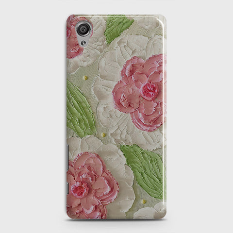 Sony Xperia XA Cover - Floral Series - Design 13 - Green - Matte Finish - Snap On Hard Case with LifeTime Colors Guarantee