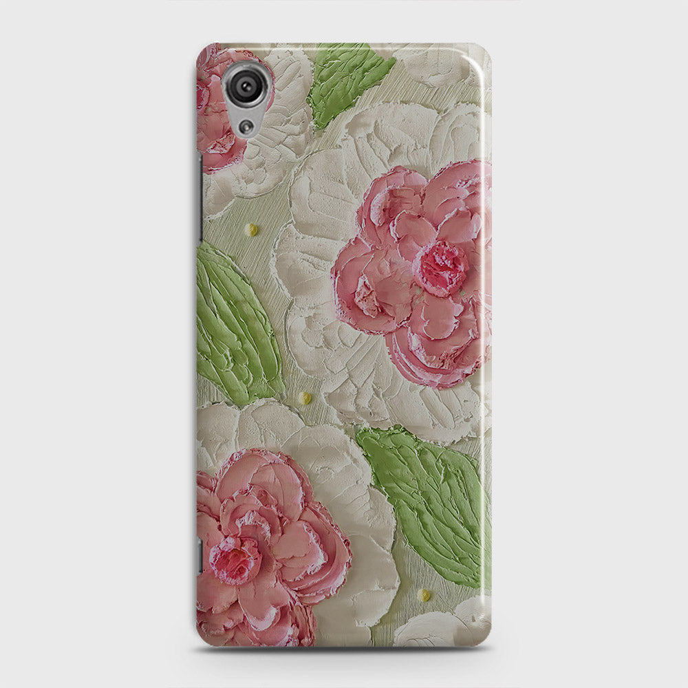 Sony Xperia XA1 Plus Cover - Floral Series - Design 13 - Green - Matte Finish - Snap On Hard Case with LifeTime Colors Guarantee