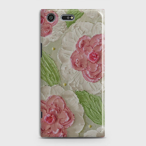 Sony Xperia XZ Premium Cover - Floral Series - Design 13 - Green - Matte Finish - Snap On Hard Case with LifeTime Colors Guarantee