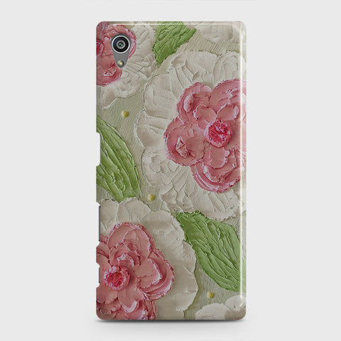 Sony Xperia Z5 Cover - Floral Series - Design 13 - Green - Matte Finish - Snap On Hard Case with LifeTime Colors Guarantee