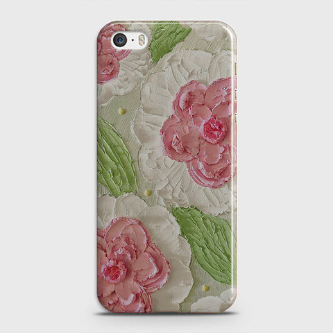 iPhone 5C Cover - Floral Series - Design 13 - Green - Matte Finish - Snap On Hard Case with LifeTime Colors Guarantee