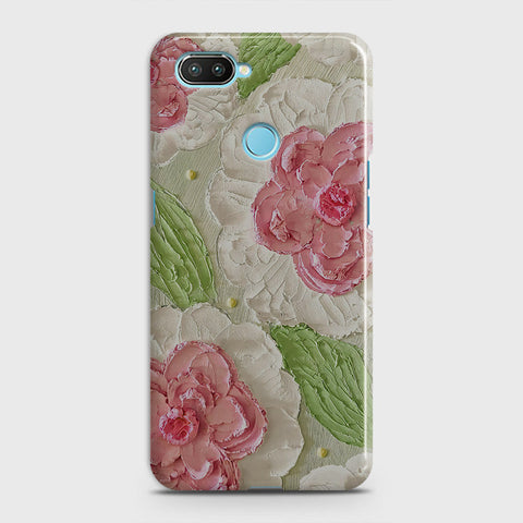 Xiaomi Mi 8 Lite Cover - Floral Series - Design 13 - Green - Matte Finish - Snap On Hard Case with LifeTime Colors Guarantee