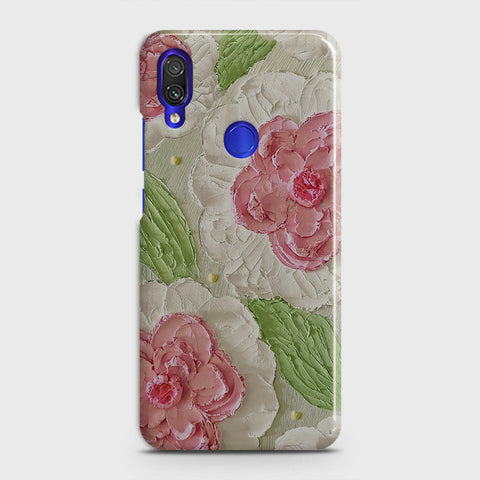 Xiaomi Redmi Note 7 Cover - Floral Series - Design 13 - Green - Matte Finish - Snap On Hard Case with LifeTime Colors Guarantee