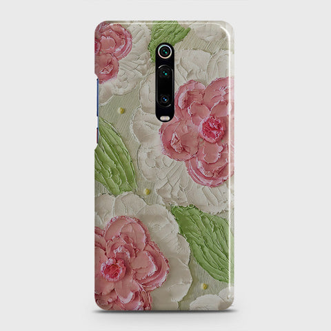 Xiaomi Redmi K20 Cover - Floral Series - Design 13 - Green - Matte Finish - Snap On Hard Case with LifeTime Colors Guarantee