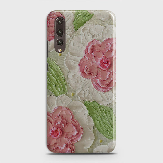 Huawei P20 Pro Cover - Floral Series - Design 13 - Green - Matte Finish - Snap On Hard Case with LifeTime Colors Guarantee