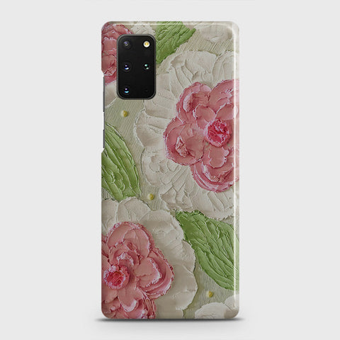 Samsung Galaxy S20 Plus Cover - Floral Series - Design 13 - Green - Matte Finish - Snap On Hard Case with LifeTime Colors Guarantee