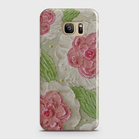 Samsung Galaxy Note 7 Cover - Floral Series - Design 13 - Green - Matte Finish - Snap On Hard Case with LifeTime Colors Guarantee