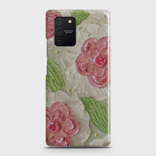 Samsung Galaxy M80s Cover - Floral Series - Design 13 - Green - Matte Finish - Snap On Hard Case with LifeTime Colors Guarantee