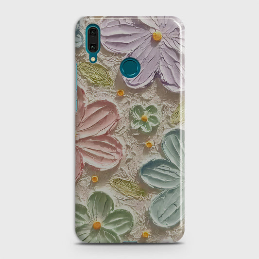 Huawei Mate 9 Cover - Floral Series - Design 15 - Blue & Green - Matte Finish - Snap On Hard Case with LifeTime Colors Guarantee