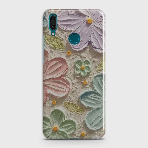 Huawei Mate 9 Cover - Floral Series - Design 15 - Blue & Green - Matte Finish - Snap On Hard Case with LifeTime Colors Guarantee