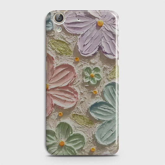 Huawei Y6 II Cover - Floral Series - Design 15 - Blue & Green - Matte Finish - Snap On Hard Case with LifeTime Colors Guarantee