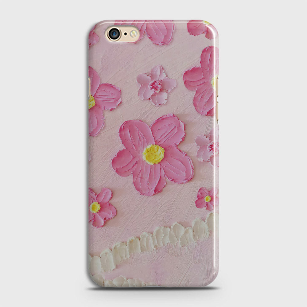 Oppo A57 Cover - Floral Series - Design 2 - Pink - Matte Finish - Snap On Hard Case with LifeTime Colors Guarantee