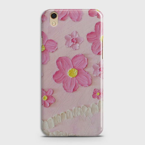 Oppo F1 Plus / R9 Cover - Floral Series - Design 2 - Pink - Matte Finish - Snap On Hard Case with LifeTime Colors Guarantee