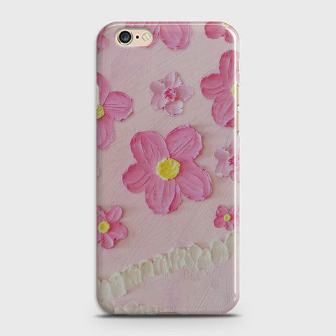 iPhone 6 Plus Cover - Floral Series - Design 2 - Pink - Matte Finish - Snap On Hard Case with LifeTime Colors Guarantee