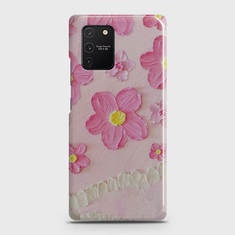 Samsung Galaxy S10 Lite Cover - Floral Series - Design 2 - Pink - Matte Finish - Snap On Hard Case with LifeTime Colors Guarantee