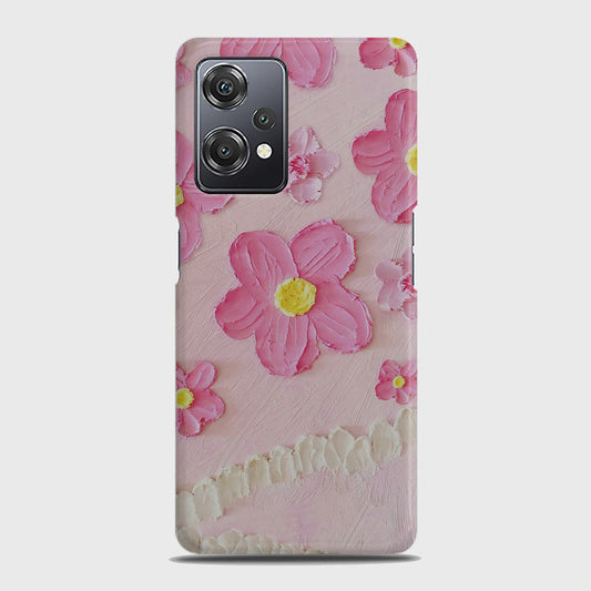 OnePlus Nord CE 2 Lite 5G Cover - Floral Series - Design 2 - Pink - Matte Finish - Snap On Hard Case with LifeTime Colors Guarantee