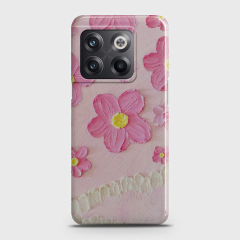 OnePlus Ace Pro Cover - Floral Series - Design 2 - Pink - Matte Finish - Snap On Hard Case with LifeTime Colors Guarantee