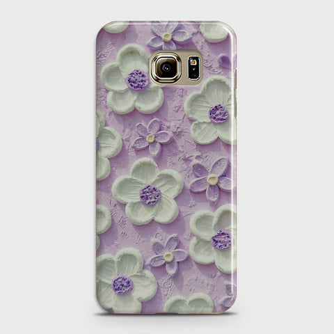 Samsung Galaxy Note 5 Cover - Floral Series - Design 4 - Purple & White - Matte Finish - Snap On Hard Case with LifeTime Colors Guarantee