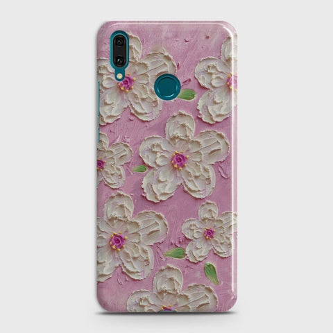 Huawei Mate 9 Cover - Floral Series - Design 5 - Pink & White - Matte Finish - Snap On Hard Case with LifeTime Colors Guarantee