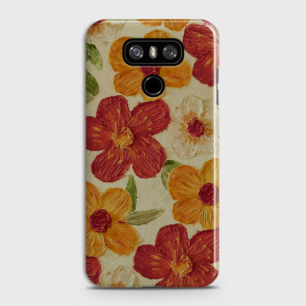 LG G6 Cover - Floral Series  - Design 6 - Red & Orange - Matte Finish - Snap On Hard Case with LifeTime Colors Guarantee