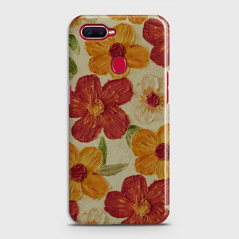 Realme 2 Pro Cover - Floral Series - Design 6 - Red & Orange - Matte Finish - Snap On Hard Case with LifeTime Colors Guarantee