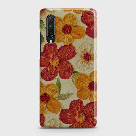 Huawei Y9s Cover - Floral Series - Design 6 - Red & Orange - Matte Finish - Snap On Hard Case with LifeTime Colors Guarantee