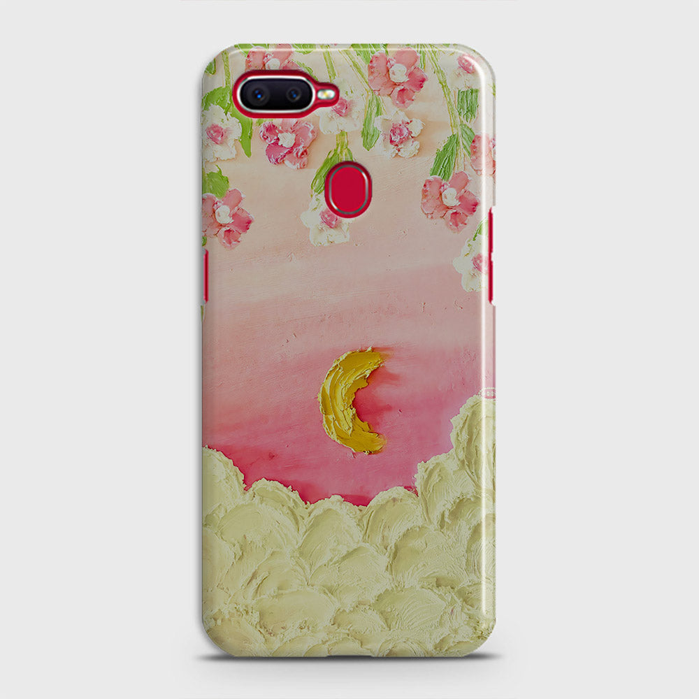 Realme 2 Pro Cover - Floral Series - Design 7 - Pink & Yellow - Matte Finish - Snap On Hard Case with LifeTime Colors Guarantee