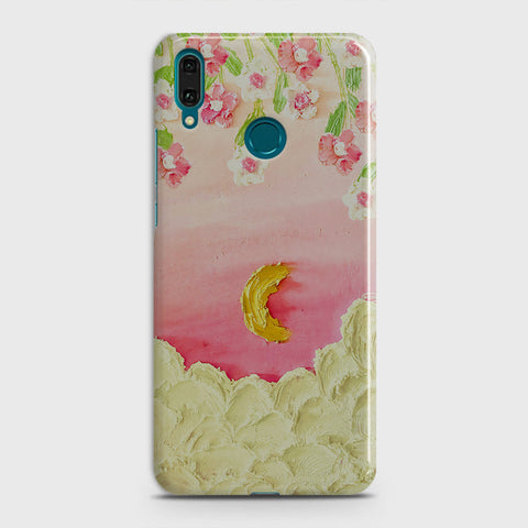 Huawei Mate 9 Cover - Floral Series - Design 7 - Pink & Yellow - Matte Finish - Snap On Hard Case with LifeTime Colors Guarantee