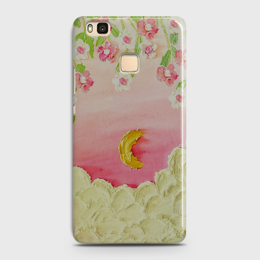 Huawei P9 Lite Cover - Floral Series - Design 7 - Pink & Yellow - Matte Finish - Snap On Hard Case with LifeTime Colors Guarantee