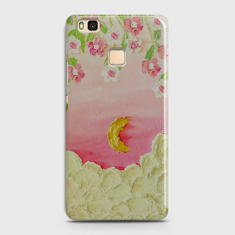 Huawei P9 Lite Cover - Floral Series - Design 7 - Pink & Yellow - Matte Finish - Snap On Hard Case with LifeTime Colors Guarantee