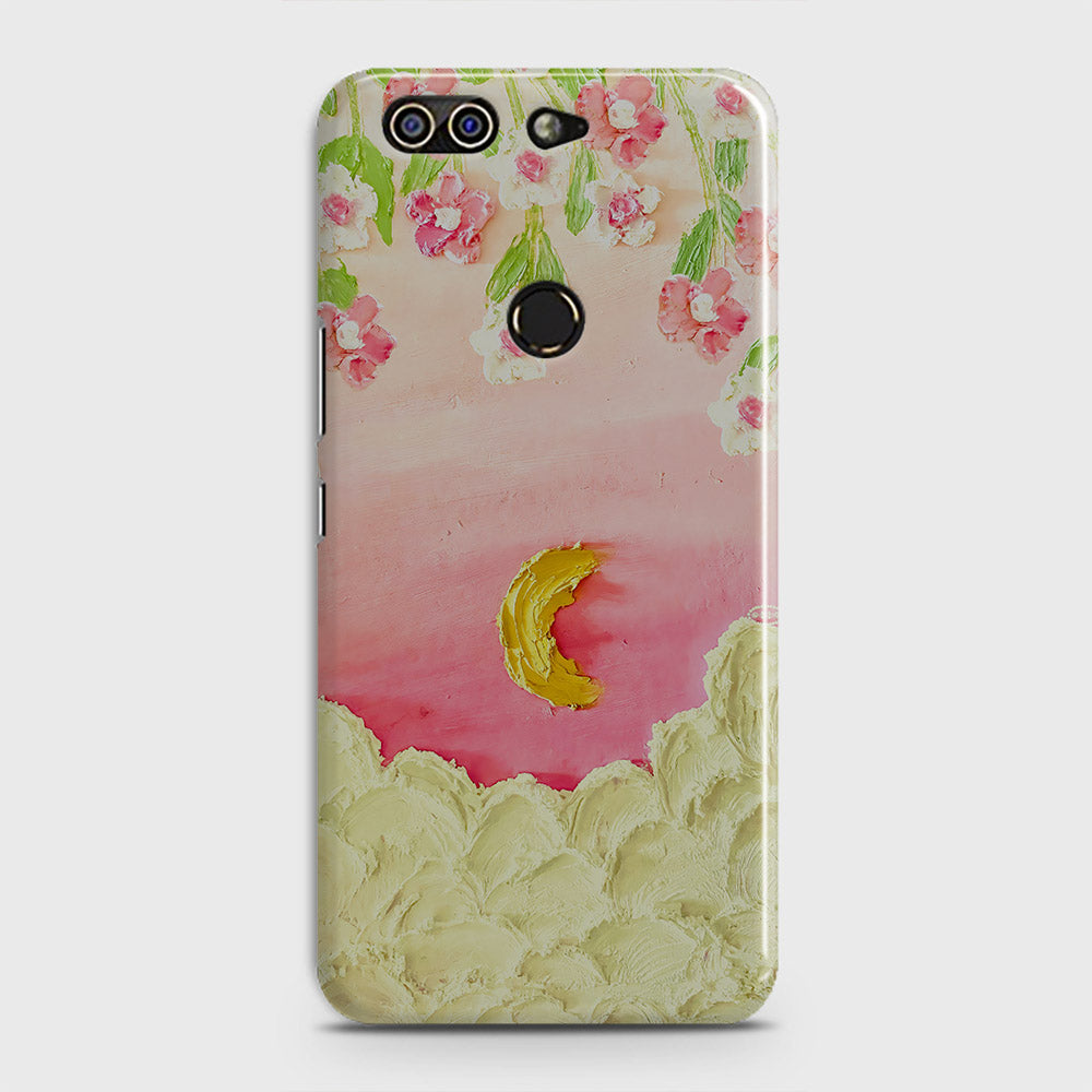 Infinix Zero 5 Cover - Floral Series - Design 7 - Pink & Yellow - Matte Finish - Snap On Hard Case with LifeTime Colors Guarantee