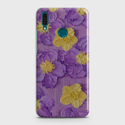 Huawei Mate 9 Cover - Floral Series - Design 8 - Purple & Yellow - Matte Finish - Snap On Hard Case with LifeTime Colors Guarantee