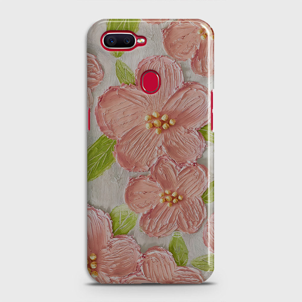 Realme 2 Pro Cover - Floral Series - Design 9 - Pink & Green - Matte Finish - Snap On Hard Case with LifeTime Colors Guarantee