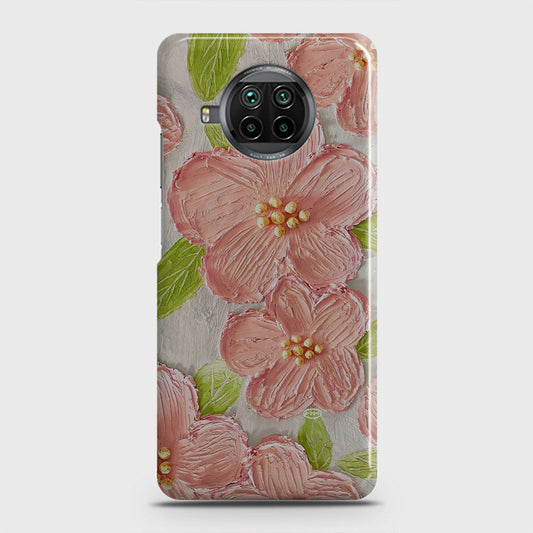 Xiaomi Mi 10T Lite Cover - Floral Series - Design 8 - Purple & Yellow - Matte Finish - Snap On Hard Case with LifeTime Colors Guarantee