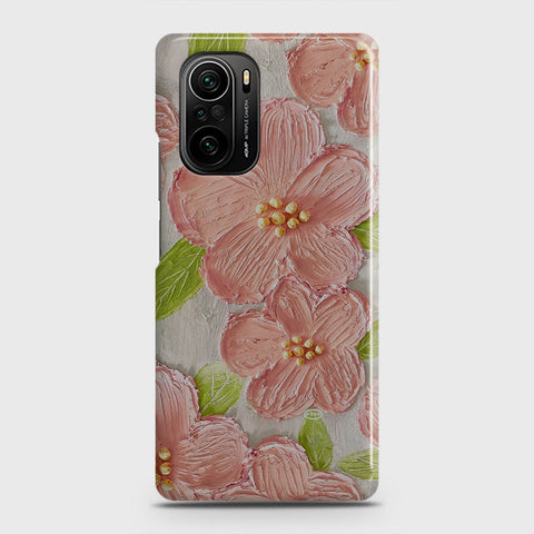 Xiaomi Mi 11X Cover - Floral Series - Design 8 - Purple & Yellow - Matte Finish - Snap On Hard Case with LifeTime Colors Guarantee