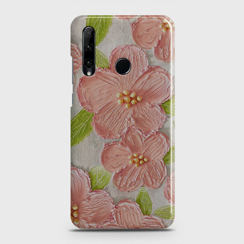 Honor 20 lite Cover - Floral Series - Design 9 - Pink & Green - Matte Finish - Snap On Hard Case with LifeTime Colors Guarantee