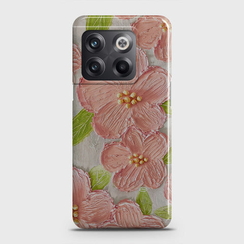 OnePlus Ace Pro Cover - Floral Series - Design 9 - Pink & Green - Matte Finish - Snap On Hard Case with LifeTime Colors Guarantee