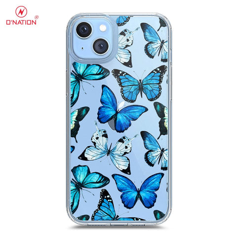 iPhone 14 Plus Cover - O'Nation Butterfly Dreams Series - 9 Designs - Clear Phone Case - Soft Silicon Borders