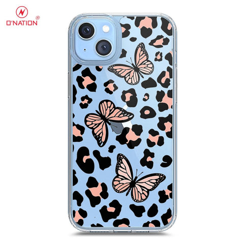 iPhone 14 Plus Cover - O'Nation Butterfly Dreams Series - 9 Designs - Clear Phone Case - Soft Silicon Borders