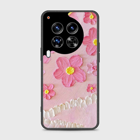 Tecno Camon 30 Premier 5G Cover - Floral Series - Design 2 - Pink - HQ Premium Shine Durable Shatterproof Case