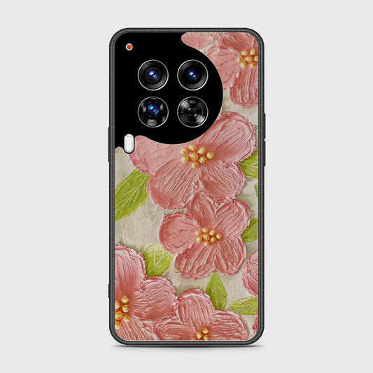 Tecno Camon 30 Premier 5G Cover - Floral Series - Design 9 - Pink & Green - HQ Premium Shine Durable Shatterproof Case