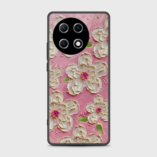 Tecno Camon 30S Cover - Floral Series - Design 5 - Pink & White - HQ Premium Shine Durable Shatterproof Case