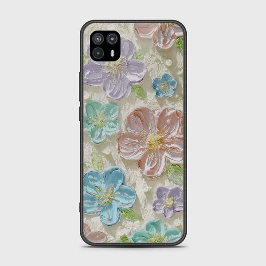 Motorola Moto G50 5G Cover - Floral Series - Design 14 - Blue & Purple - HQ Premium Shine Durable Shatterproof Case