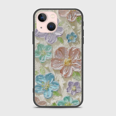 iPhone 14 Plus Cover - Floral Series - Design 14 - Blue & Purple - HQ Premium Shine Durable Shatterproof Case