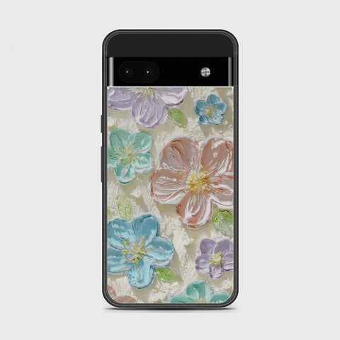 Google Pixel 7 Cover - Floral Series - Design 14 - Blue & Purple - HQ Premium Shine Durable Shatterproof Case