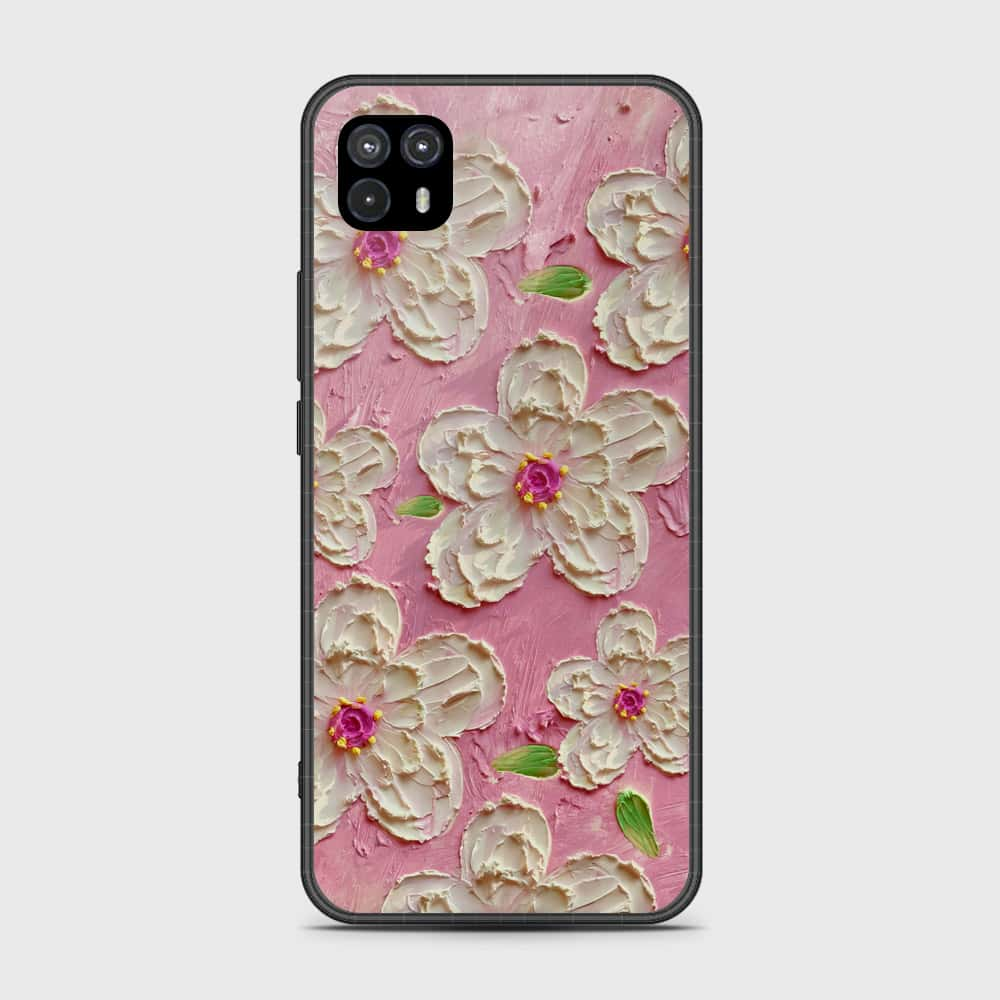 Motorola Moto G50 5G Cover - Floral Series - Design 5 - Pink & White - HQ Premium Shine Durable Shatterproof Case